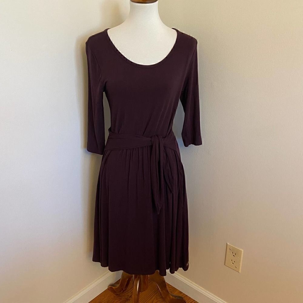 Matilda Jane Class Reunion Dress Burgundy Small